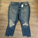 Good American NWT  Good Vintage Distressed Jeans size 20 Photo 0