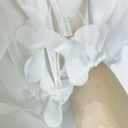 Elliatt  Sally 3D Flower Mini Dress Ivory - Perfect for Bridal and Wedding Photo 3