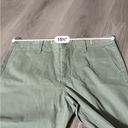 NYDJ  Olive Green High Rise Lift & Tuck Straight Leg Ankle Jeans Size 6 Photo 8