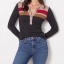 Faherty Mikki Henley Sweater Sz XL Photo 0