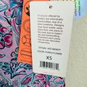 X By Gottex  Women's Golf Tennis Sleeveless Polo Shirt Top Purple Flower Size XS Photo 4
