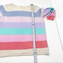 Joseph A NEW   Striped 3/4 Sleeve Top Polka Dot S Colorful Photo 7