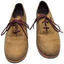 Teva  De La Vina Dos Camel Tan Waterproof Leather Lace Up Oxford Flats 7.5 Photo 2