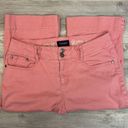 Sonoma Pink Denim Capri Stretchy Women's Jeans Size 8 Photo 1