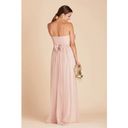 Birdy Grey NWT  Christina Convertible Vintage Blush Pink Tulle Maxi Dress Photo 2