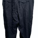 Tommy Hilfiger  Navy Blue Linen Pants Photo 2