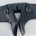 Buckle Black Donald J Pliner Ankle Boots Leather Donato 2  EU 35 Moto Size 6 Photo 4