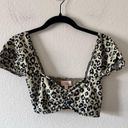 Camila Coelho Camila Coehlo Leopard Swim Top Size S Photo 1