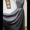 Fame and Partners Black Full Length Evening Dress size 4 Photo 3