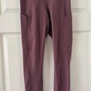 CRZ Yoga Woman’s Mauve Workout Leggings - Size Small Photo 0