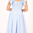 Petal and Pup Linda Midi Dress Blue Stripe Photo 9