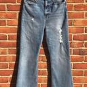 Hudson Jeans Light Wash Distressed Vintage-Style Holly Flare Photo 2