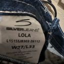 Silver Jeans Silver Flare Lola blue Jeans Photo 3