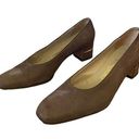 Salvatore Ferragamo  Brown Block Heels Size 8.5 Photo 0