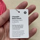 Lululemon Clippable Nano Pouch  - Sakura Pink Photo 5