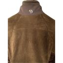 Mountain Hardwear  fleece full zip women’s brown size XS Photo 2