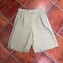 Bermuda Wilfred Modern Taupe High Waist Zip Closure  Shorts Size 4 Photo 0