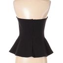 Forever 21 Strapless Black Dressy Shirt Photo 1