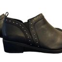 Bella Vita NEW  Lorraine Black Leather Stud Detail Ankle Boots Booties - 10 Photo 8