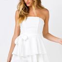 Princess Polly Rolla Romper White Photo 1