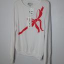 Wildfox  Gift Wrapped Sweatshirt In White Size Small Photo 3