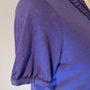 Fashion Bug Periwinkle Blue Short Sleeve Top Photo 3