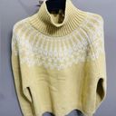 Tory Burch  NWT MERINO FAIR ISLE SWEATER IN JOJOBA‎ MOUNTAIN FAIR ISLE- XL Photo 1