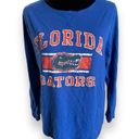 Colosseum 5/$65   Womens Knit Top Sz M Florida Gators Distressed Look Long Sleeve Photo 2