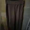 Patagonia Women’s  Black Cotton Maxi Skirt with Slit Small Photo 2