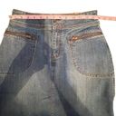 prAna  Women's $79 Broadway Denim Jean A Line Skirt in True Blue Size 2 New Photo 4