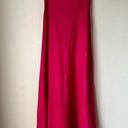 Petal and Pup  Rosetta Fuchsia & Orange Colorblock Strapless Cut Out Midi Dress 0 Photo 6