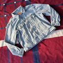 Levi's Levi’s full zip up light wash denim collared jacket 
Women’s XL extra large Photo 0