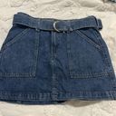 Aeropostale Belted Denim Skirt Photo 0