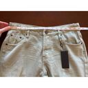 One Teaspoon  Free People Collab Faded Khaki Saints Boyfriend Jeans Size 26 NEW Photo 10