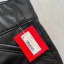 Spanx  Pants Womens 2X Black Leather Like Kick Flare Cropped Classic Edgy NWT Photo 3