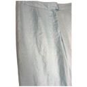 Liz Claiborne  Pants Womens 14 Linen Audra Wide Leg Beach Lagenlook Mint Blue Photo 7