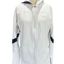 Nike  Sphere Dry jacket size large 12-14 Lightweight white active zip up jacket Photo 10