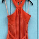 BCBG MAXAZRIA Midi Tangerine Cocktail Dress  Photo 2