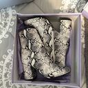 Madden Girl Snakeskin Booties Photo 1