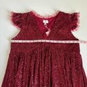 M by MNK Burgundy Sequin V Photo 3