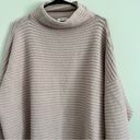 Madewell  Women’s Light Pink Belmont Mock Neck Wool Blend Sweater Size XXL Photo 2