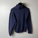 Polo Vintage  Ralph Lauren Scribble Shawl Sweater Hoodie Purple Large L Pullover Photo 2