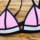 Triangl  Neoprene Pink Bambi Bikini Top Size Medium Adjustable Straps Swimwear Photo 1