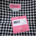 Kate Spade NWT  Mini gingham sleeveless top , Black and white Photo 14