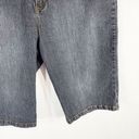 Bermuda Denim 24 7 Roamans Plus Size 22W Jean Shorts  Walking Dark Blue Denim 510 Photo 3