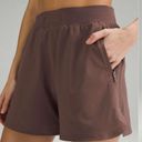 Lululemon  License to Train High-Rise Short 4" in Dark Oxide Size 2 Brown Taupe Photo 4