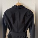 ZARA  Belted Blazer Black Dress Photo 8