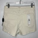 Amuse Society  You and Me Tan Natural Denim Shorts Revolve Sz 29, 2" Inseam NEW Photo 3