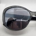 Juicy Couture  Gray Sparkly & Black Sunglasses Photo 4