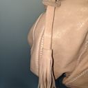 Vera Pelle   Leather Elongated Hobo Bag Rivets  Y2K Domed Rivets Photo 3